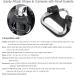 Foto&Tech 4-Piece Stainless Steel Lug Ring Camera Strap Adapter Set for Fujifilm, Leica, Nikon, Canon, Sony, Olympus, Pentax, Panasonic - ABS Cap Included - Buy Online on GoSupps.com
