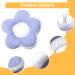 XINRUI 2 Pack Soft Cat Cone Collar Adjustable Soft Cone for Cats Recovery After Surgery Cute Protective Cat Recovery Collar for Kitten Puppies (Purple & Yellow) - Buy Online on GoSupps.com