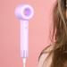 Generic Hair Dryer Hairstyling Tool 1400 Watt Mini Air Blower for Fine Thick Natural Wave Frizzy Hair purple - Buy Online on GoSupps.com