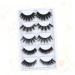 LALAFINA 5 Pair Luxury False Eyelashes 3d Flexible False Lashes Dramatic Eyelashes Reusable Fake Eye Lashes Magnetic Eyelashes False Strip Eyelashes Artificial Beauty Tools - Buy Online on GoSupps.com