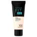 Maybelline Fit Me Matte & Poreless Foundation 100 Warm Ivory 30ml 100 Warm Ivory 30 ml (Pack of 1)