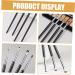 PLAFOPE 4pcs Eye Shadow Brush Set Eyeshadow Brush Makeup Eyeliner Brush Eye Makeup Kit Black  - Buy Online on GoSupps.com