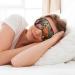 Shop Flowers & Butterfly Print Unisex Sleep Eye Mask | Soft Comfort Eye Shade for Travel Yoga & Shift Work - Buy Online on GoSupps.com