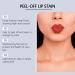 Peelable Lip Tint 4ml Long-Lasting Non-Sticky Lip Tint | Peelable Lip Lacquer For Women Girls Wife Sister Family Friends Travel Business Trip Stage Date - Buy Online on GoSupps.com
