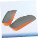 FRCOLOR Heightening Insoles in Socks - Elevate Comfort & Height | Grey Heel Pads for Men & Women - Arch Support & Cushioning - 17x7cm - Buy Online on GoSupps.com