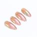Brishow Yellow Short Artificial Nails | 24-Piece Ballerina Acrylic Press-On Fake Nails for Women & Girls - Buy Online on GoSupps.com