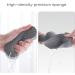 Super Soft Exfoliating Bath Sponge - Korean Skin Scrubber Exfoliator 3D Design (Blue & Gray) for Glowing Skin - International Shipping Available - Buy Online on GoSupps.com