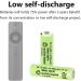 1.2V 700mAh NiMH Rechargeable AA Batteries - 12 Pack for Outdoor Solar Lights Garden String Lights & Pathway Lights | Eco-Friendly Power Solution - Buy Online on GoSupps.com
