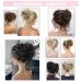 LE SECRET Synthetic Curly Messy Bun Hair Piece - Brown Mix Natural Blonde - Updo Hair Bun Extensions for Women and Girls - Buy Online on GoSupps.com