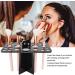 Buy 26-Hole Makeup Brush Dry Rack - Air Drying Holder for Cosmetics & Nail Brushes - Black - Buy Online on GoSupps.com