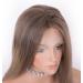 Vebonny Ombre Brown Dirty Blonde Lace Front Wig - Glue-Free Synthetic Hair with Baby Hair - Style #019-2 - Buy Online on GoSupps.com