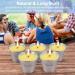 SUPERSUN 8 Citronella Candles Outdoor: 80-120 Hours Garden Citronella Candles Set Soy Wax Scented Candles for Outdoor Indoor Camping Outside Garden Silver - Buy Online on GoSupps.com