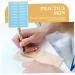 Angoily 8 pairs Eye Makeup Eyebrow Practice Tool Skin Training Brow - Buy Online on GoSupps.com