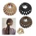 Beaumoment Bird Nest Magic Hair Clip Hair Holder Ponytail Holders Birdnest Magic Hair Clip Hair Accessories for Women (3Pcs-D)