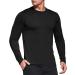 Men's UPF 50+ Long-Sleeved Functional Shirts | Fast-Drying Breathable Running Tops | Gym & Outdoor Fitness Wear - Available in Black Marine Coal Gray Size L - Buy Online on GoSupps.com