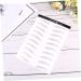 Housoutil Eyebrow Stickers 6 Sheets Pairs Water Transfer Eyebrow Sticker Eyebrow Transfer Simulation Eyebrow Hair 6d Patch - Buy Online on GoSupps.com