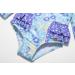 BONVERANO Baby Girls Swimsuit - Toddler Long-Sleeve Zipper One Piece Purple Flower Bathing Suit with UPF 50+ Sun Protection | 2-3 Years - Buy Online on GoSupps.com
