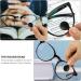 3pcs Eyeglass Lens Cleaner Set - Portable Glasses Wipe Dust Remover Clips & Cleaning Brush - Essential Travel Tool for Clear Vision - Buy Online on GoSupps.com