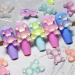 Glow in the Dark Gummy Bear Nail Charms - 60 Pcs | Cute 3D Nail Art Supplies for Acrylic Nails | Kawaii Nail Gems and Rhinestones for Nail Decor - Buy Online on GoSupps.com