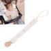 Rabbit Pacifier Holder Strap | Soft Baby Pacifier Clip | Easy to Wear for Toddlers - International Shipping - Buy Online on GoSupps.com
