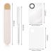 6Pcs Stainless Steel Makeup Spatula Set | Korean Foundation Palette with Applicator Tool for Professional Makeup Artists - Buy Online on GoSupps.com