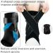 Ankle Support Brace with PE Side Stabilizers - Non-Slip Breathable Material for Sports Injury Recovery - Small - Buy Online on GoSupps.com