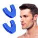 Tizzic Jaw Muscle Exerciser (2 Pcs) Jaw Exerciser For Men & Women Jaw Trainer Mandibular Muscle Exerciser Target Your Chin & Cheekbones Suitable For Initial Exerciser (Blue - 40 Pounds) Blue -- 40 Pounds