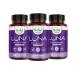 Nested Naturals Luna Herbal Sleep Supplement with Melatonin Valerian Root Chamomile | 180 Vegan Capsules (3-Pack) - 60 Capsules Per Bottle