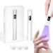 URAQT Handheld UV Nail Lamp - Rechargeable USB Nail Dryer with LED Screen and Timer | Portable Gel Nail Light for Women - Buy Online on GoSupps.com