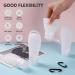 Bigqin Silicone Travel Bottles Set - 90/60 ml Reusable Containers for Shampoo Gel & Liquids with Carabiner & Cleaning Brush - Perfect for Travel - Buy Online on GoSupps.com