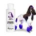 Opawz permanent pet hair color profession pet safe dye keeps over 20 hair washes bright color for dogs and horses (chic violet)