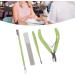 Personal Care Manicure Set Professional Manicure Nail Clipper Kit Pedicure Men's Accessories Personal Care Kit Parent Grooming Kit Nail Clipper Set Stainless Steel Shop Green - Buy Online on GoSupps.com