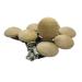 20pcs Metal Wooden Pacifier Clips - DIY Soother Clasps for Pacifier Chains (3cm) - Buy Online on GoSupps.com