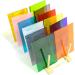 KIPHEPI 4x6 Stained Glass Sheets for Crafts - 12 Variety Textures - Transparent-A - Cathedral Art Glass for Mosaics - Buy Online on GoSupps.com
