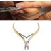 Hangnail Remover Nipper Exquisite Cuticle Nipper with Protective Cover for Manicure Enthusiasts for Women Gold - Buy Online on GoSupps.com