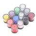 12 Colors Acrylic Powder Set - Crystal Nail Art Decoration for Studios & Home | Builder Manicure Accessories - Buy Online on GoSupps.com
