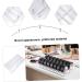 Mipcase 2pcs 16 Grid Storage Box Clear Makeup Organizer Powder Storage Holder Desk Jewelry 21.7x11.8x2.5cmx2pcs As Shownx2pcs - Buy Online on GoSupps.com