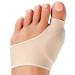 Bunion Sleeves Gel Pad Protector Cotton Cloth Pads Bunion Correctors and Support Feet Pain Relief Cushion Walking Shoes Also for Yoga(L)