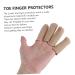 Healeved 2 Pairs Finger Guard Silicone Gel Protector Sleeves for Finger and Toe - Makeup Pearlescent - Buy Online on GoSupps.com