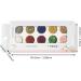 Eyeshadow Palette 10 Shades Long Lasting Makeup Eyeshadow Palette Matte Shimmer Eyeshadow Palette Blendable Long Lasting Cosmetics Makeup Kit 01# Glitter Plate - Buy Online on GoSupps.com