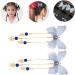 GALPADA 3 Pairs Hanfu Butterfly Headdress Metal Hair Clips Hanfu Hair Accessories for Metallic Hair Clips Metal Hair Claw Clips Hair Barrettes Tiara Child Hairpin Alloy Girl - Buy Online on GoSupps.com