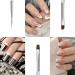 Lofuanna 6pcs Nail Art Liner Brushes Set - Double Ended Dotting Tools for DIY Nail Art Painting & Drawing - Buy Online on GoSupps.com