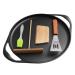Saucepan Frying Pan 35cm Nonstick Cast Iron Pancake Maker Round Frying Pan with Accessories with 2 Handles Induction Pot Nonstick Metal Utensil Saucepan Frying Pan Interesting