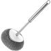 Stainless Steel Scrubber with Handle Steel Wool Scrubber for Cleaning Dishes Metal Sponges for Pots Sink Pans Grills - Buy Online on GoSupps.com