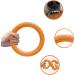 Qeeroyo Dog Fitness Ring | Frisbee Toy for Small Medium & Large Dogs | Durable Bite Ring & Flying Disc (18cm Orange) - Buy Online on GoSupps.com