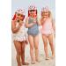Kids Legionnaires Hat UPF 50+ Sun Protection Swim Cap - Quick Drying Boys Sun Hat with Neck Protection - UV FLAP Cherry - 6-8 Years - Buy Online on GoSupps.com