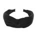 axy headband with sophisticated knots and light shine - beautiful headband hair accessory headband HRD2 (black)