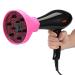 Collapsible Travel Hair Dryer Diffuser - Heat-Resistant Silicone Hair Styling Tool (Pink) | Perfect for Wavy Hair - Buy Online on GoSupps.com