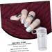 FRCOLOR 8 Sets Bat Wings Nail Embossing Plate Holder Template Glass Nail Accessories Ponytail The Tools Imprint Braces Set Stamp Bow Tie Razor Child - Buy Online on GoSupps.com