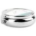 Blue and White Round Pill Box Organizer - 3 Compartment Portable Travel Pill Case for International Shipping - Buy Online on GoSupps.com